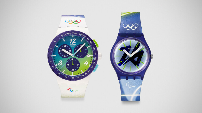 SWATCH OLYMPIC GAMES MILANO CORTINA 2026 Collection. Източник: Swatch