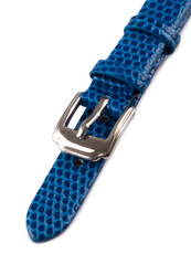 Кожена каишка Mavex HYP-02-BLUE, синя