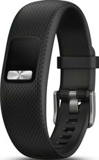 Каишка Garmin Vívofit 4, силиконова, черна, S/M