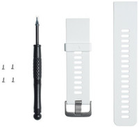 Силиконова каишка Garmin (за Forerunner 35), бяла, S00-00680-00