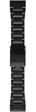 Титаниева верижка Garmin 26mm (за Garmin Fenix 8/7X/6X (51mm), Tactix и др.), черна V2, QuickFit, 010-12580-00