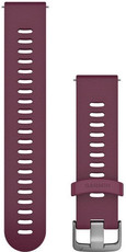 силиконова каишка Garmin 20mm (за Venu, Venu Sq, Venu 2 Plus и др.), лилава, Quick Release, 010-11251-1W