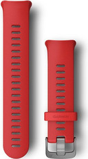Каишка Garmin Forerunner 45, силиконова, червена, сива катарама, размер L
