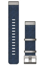 найлонова каишка Garmin 22mm (за Garmin Fenix 8/7/6 (47mm), Epix 2 и др.), синя V1, QuickFit, 010-12738-02