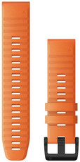 Силиконова каишка Garmin 22mm (за Garmin Fenix 8/7/6 (47mm), Epix 2 и др.), оранжева, QuickFit, 010-12863-01