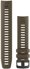 Силиконова каишка Garmin 22mm (за Instinct), кафява, 010-12854-19