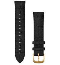 Кожена каишка Garmin 20mm (pro Venu, Venu Sq, Venu 2 Plus aj.), черен V1, Quick Release