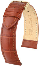 Кафява кожена каишка Hirsch Duke M 01028170-1 (Teletina)