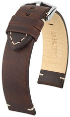 Kожена каишка Hirsch Ranger L 05402010-2, кафява телешка кожа, удължена дължина
