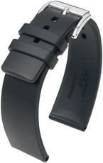 Черна каишка Hirsch Pure L 40538850-2 (естествен каучук)
