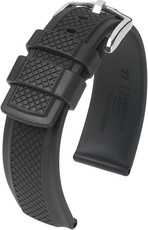 Черна каишка Hirsch Accent L 40478850-2 (естествен каучук)
