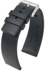 Черна каишка Hirsch Pure 40418850-2 (естествен каучук)
