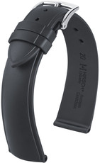 Черна каишка Hirsch Urbane L 40448850-2 (естествен каучук)
