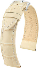 Бежова кожена каишка Hirsch Duke M 01028190-2 (Teletina)