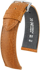 Кафява кожена каишка Hirsch Camelgrain XL 01009210-2 (Teletina)