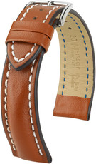 Кафява кожена каишка Hirsch Heavy Calf L 01475070-2 (Teletina)