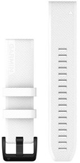 Силиконова каишка Garmin 22mm (за Garmin Fenix 8/7/6 (47mm), Epix 2 и др.), бяла, QuickFit, 010-12901-01
