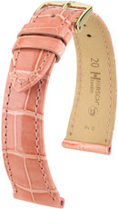 Светлорозова кожена каишка Hirsch London M 04307123-1 (алигаторска кожа) Hirsch selection