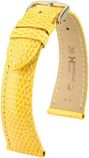 Жълта кожена каишка Hirsch London L 04366072-1 (гущерска кожа) Hirsch selection