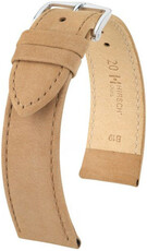 Бежова кожена каишка Hirsch Osiris M 03433190-2 (Teletina)