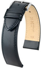 Черна кожена каишка Hirsch Osiris XL 03475250-2 (Teletina)