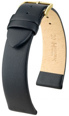 Черна кожена каишка Hirsch Toronto M 03702150OE-1 (Teletina) Open End