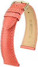Оранжева кожена каишка Hirsch London L 04266022-1 (гущерска кожа) Hirsch Selection