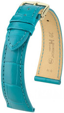 Зелена кожена каишка Hirsch London L 04207083-1 (алигаторска кожа) Hirsch Selection