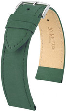 Зелена кожена каишка Hirsch Osiris L 03433040-2 (Teletina)