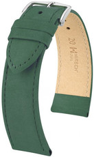 Зелена кожена каишка Hirsch Osiris M 03433140-2 (Teletina)