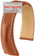 Кафява кожена каишка Hirsch Navigator 07002470-2 (Teletina)
