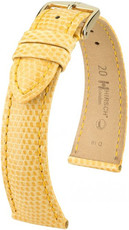 Жълта кожена каишка Hirsch London L 04266073-1 (гущерска кожа) Hirsch Selection