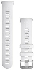 Каишка Garmin Swim 2, силиконова, бяла, сива катарама