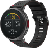 Polar Vantage V2 Shift HR M/L черен и червен