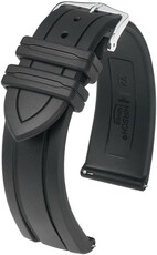 Черна каишка Hirsch Hevea L 40458850-2 (естествен каучук)
