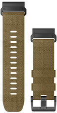 Найлонова каишка Garmin 26mm (за Garmin Fenix 8/7X/6X (51mm), Tactix и др.), кафява, QuickFit, 010-13010-11
