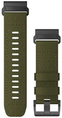 Найлонова каишка Garmin 26mm (за Garmin Fenix 8/7X/6X (51mm), Tactix и др.), зелена, QuickFit, 010-13010-10