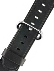 Черна кожена каишка Morellato M 4739B50.019