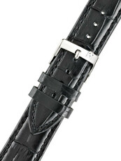 Черна кожена каишка Morellato Bolle S 2269480.019