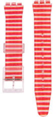 Пластмасова каишка Ricardo Barletta 17mm (за Swatch), цветна V2