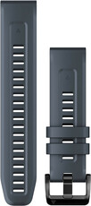 Силиконова каишка Garmin 22mm (за Garmin Fenix 8/7/6 (47mm), Epix 2 и др.), синя V2, QuickFit, 010-13111-05