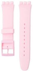 силиконова каишка Ricardo Barletta 17mm (за Swatch), розов