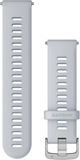 силиконова каишка Garmin 22mm (за Venu, Forerunner 255, Vívoactive 4 и др.), бяла, Quick Release, 010-11251-3B