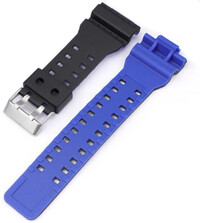 пластмасова каишка Ricardo Felino 16mm (за Casio G-Shock GA-100, GA-110, GD-120, GLS-100), черна V4
