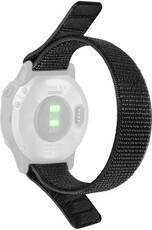 Каишка 20 мм, найлон, черна (Garmin Fenix 7S/6S/5S и др.)