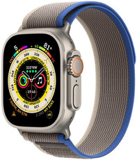 Найлонова каишка Apple (за Apple Watch 42/44/45/49mm), кафява, размер S/M