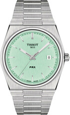 Tissot PRX Quartz T137.410.11.091.01 ( в цвят Tiffany Blue )