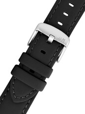 Черна каишка Morellato Capri 5761D82.019 M (рециклиран материал)