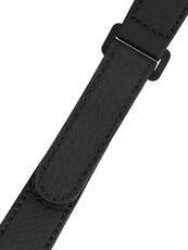 Черна каишка Morellato Grip 5762D83.019 M (рециклиран материал, текстил)