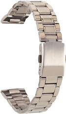 Гривна от стомана Ricardo Fano, сребърна (+ скъсител)